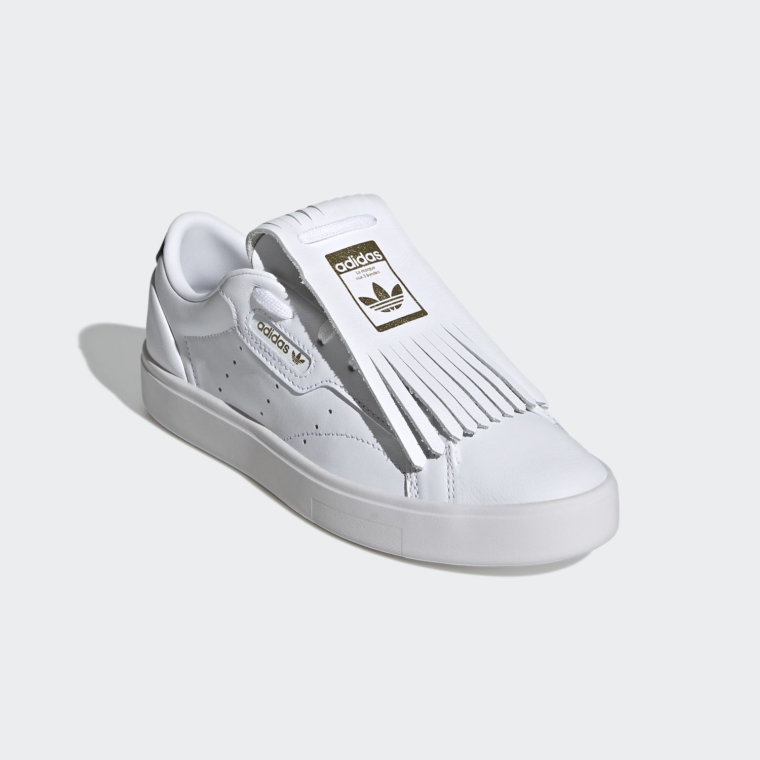 categoria 3 - delpopoloshop - ADIDAS ORIGINAL cod.FY5047 SLEEK W col.Cloud  White / Core Black / Crystal White