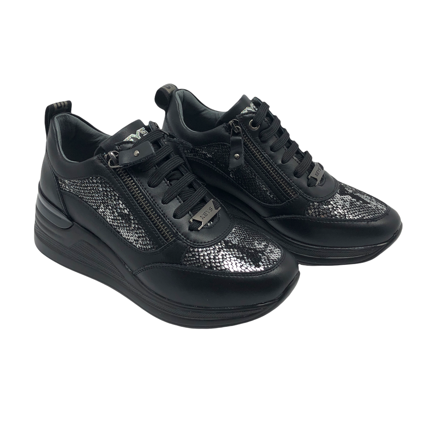 Sneakers donna sales con plateau