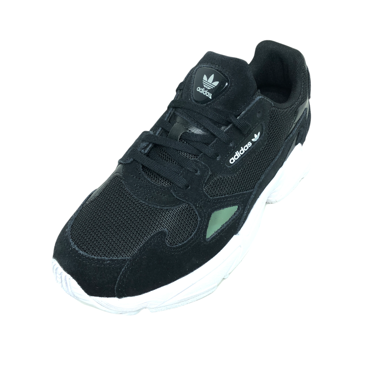 categoria 3 - delpopoloshop - ADIDAS ORIGINAL COD.B28129 FALCON W  COL.CBLACK/CBLACK/FTWWHT