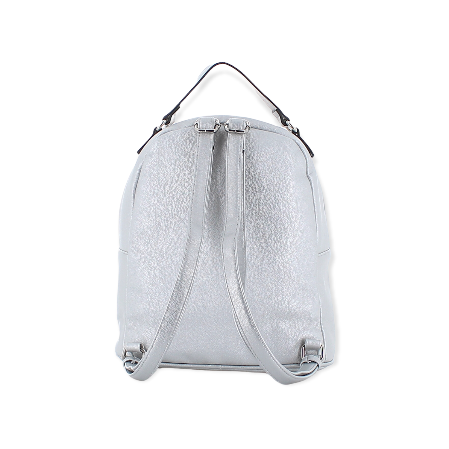 categoria 2 - delpopoloshop - MARINA GALANTI COD.MB0336BK2 ZAINO DONNA IN  PELLE COL.SILVER - 27 X 14 X H 30 CM