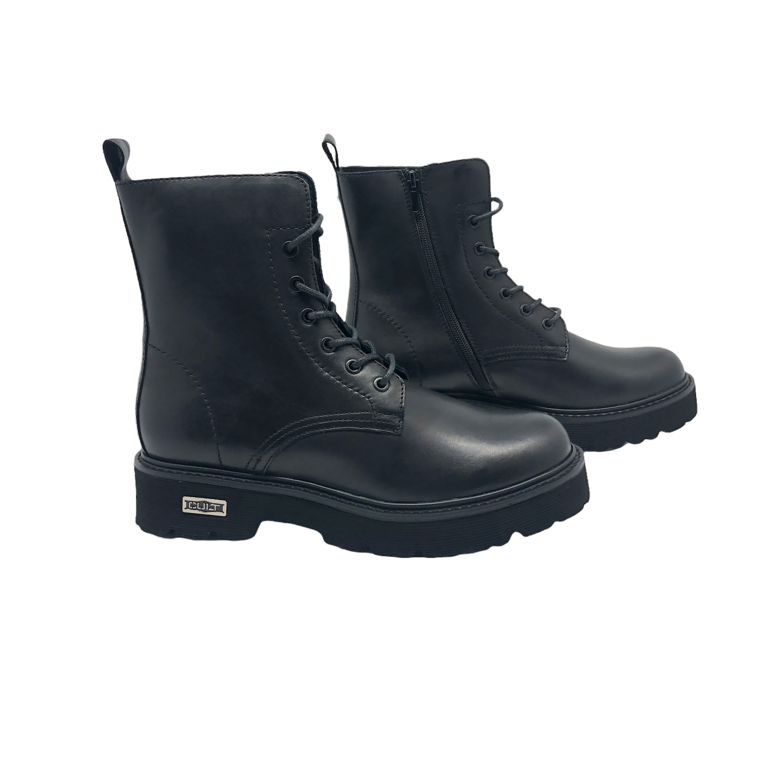 scarpe uomo - delpopoloshop - CULT COD.CLM303701 ANFIBIO UOMO SLASH 3037  MID M LEATHER COL.BLACK