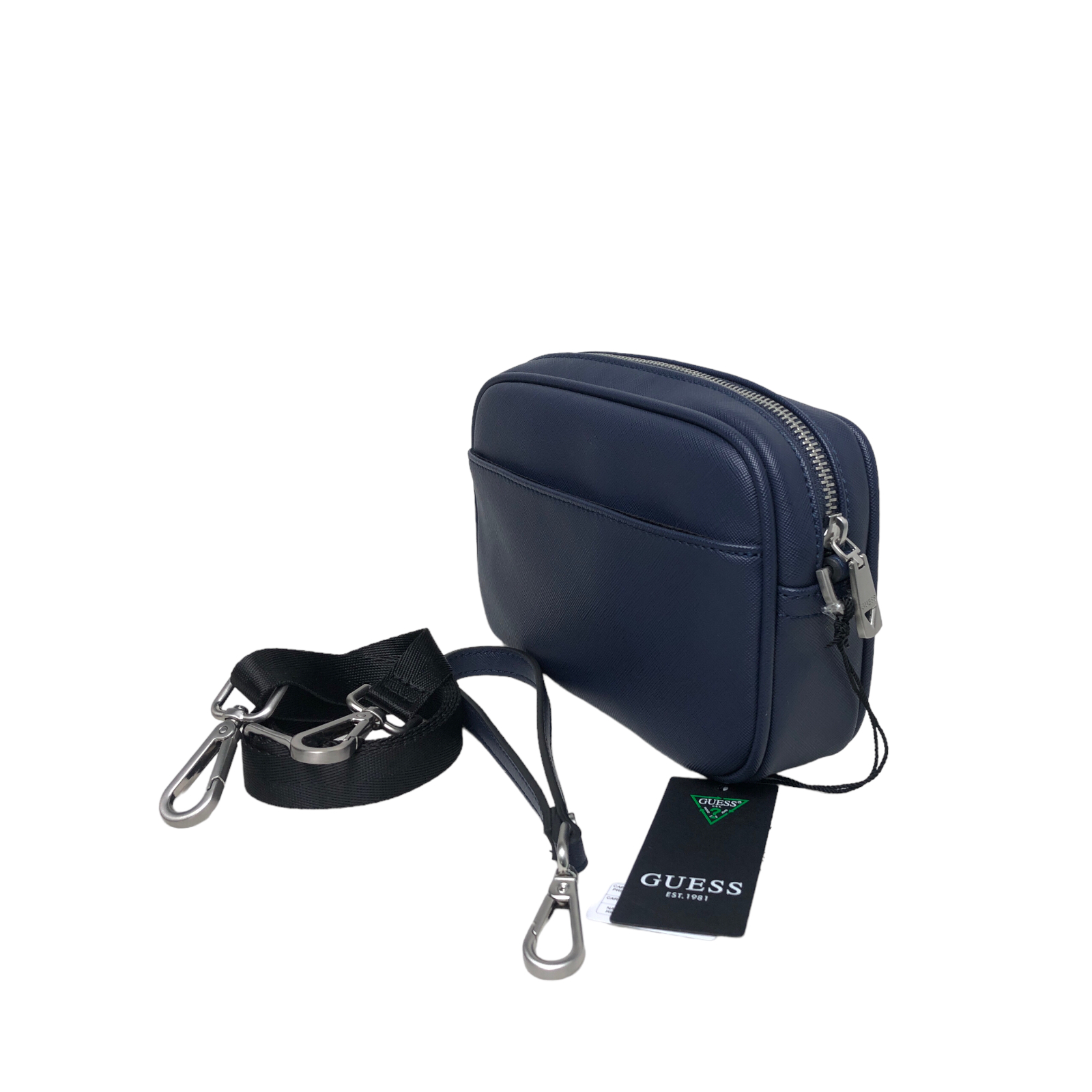 Pochette sales argento guess